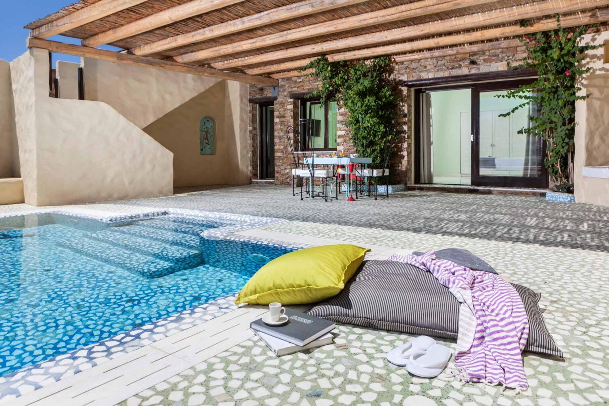 Agalia Luxury Suites Koumpara Bilik gambar