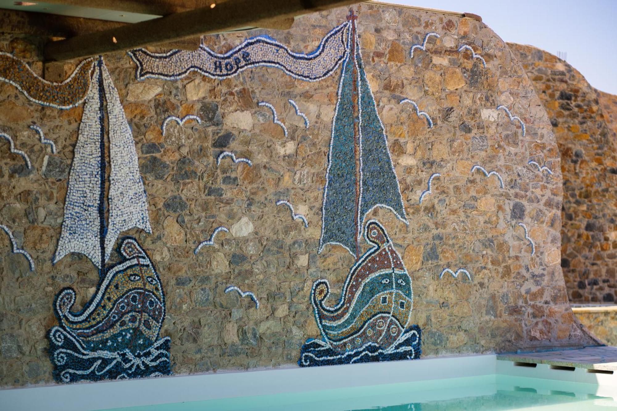 Agalia Luxury Suites Koumpara Luaran gambar