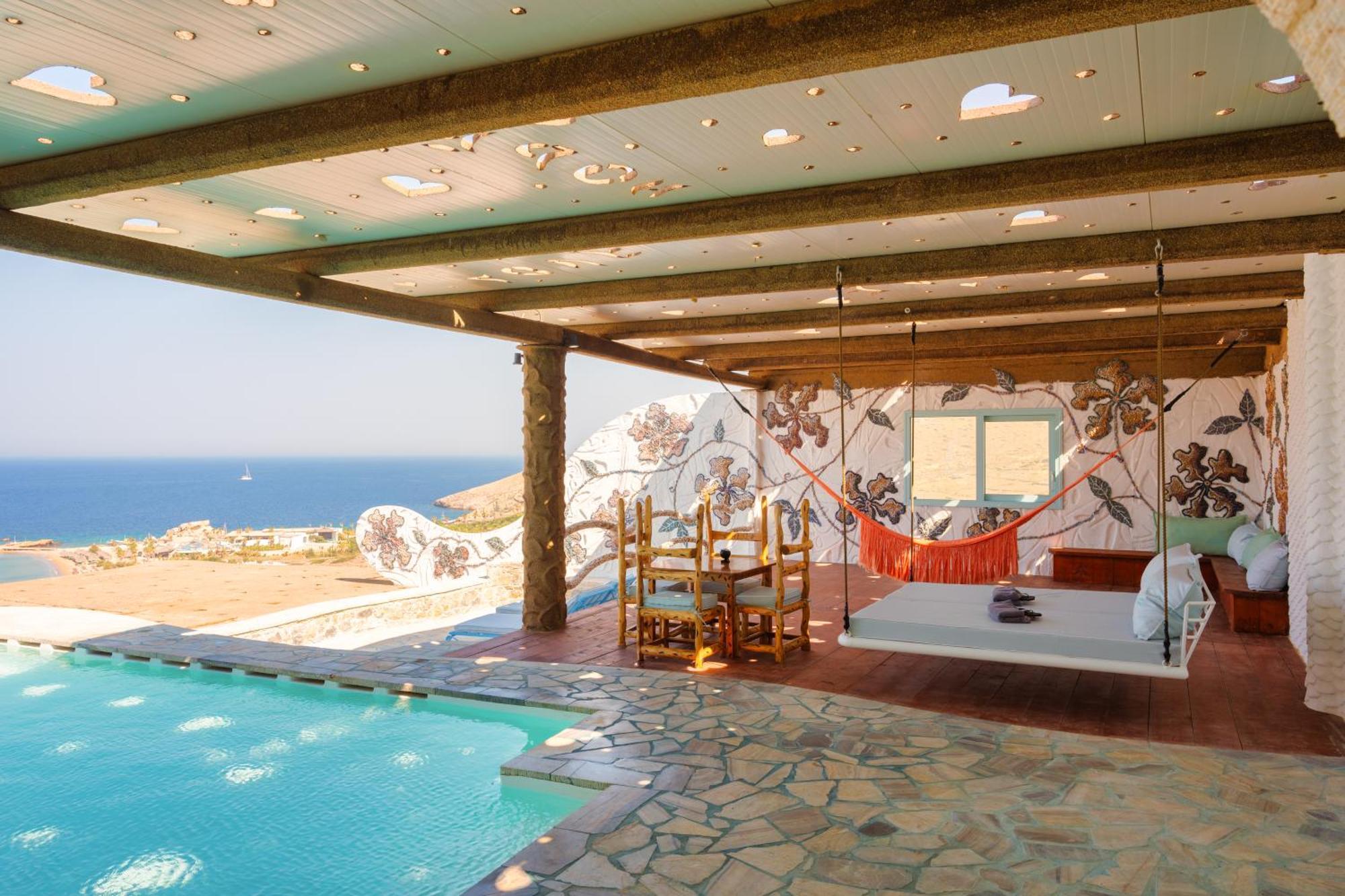 Agalia Luxury Suites Koumpara Luaran gambar
