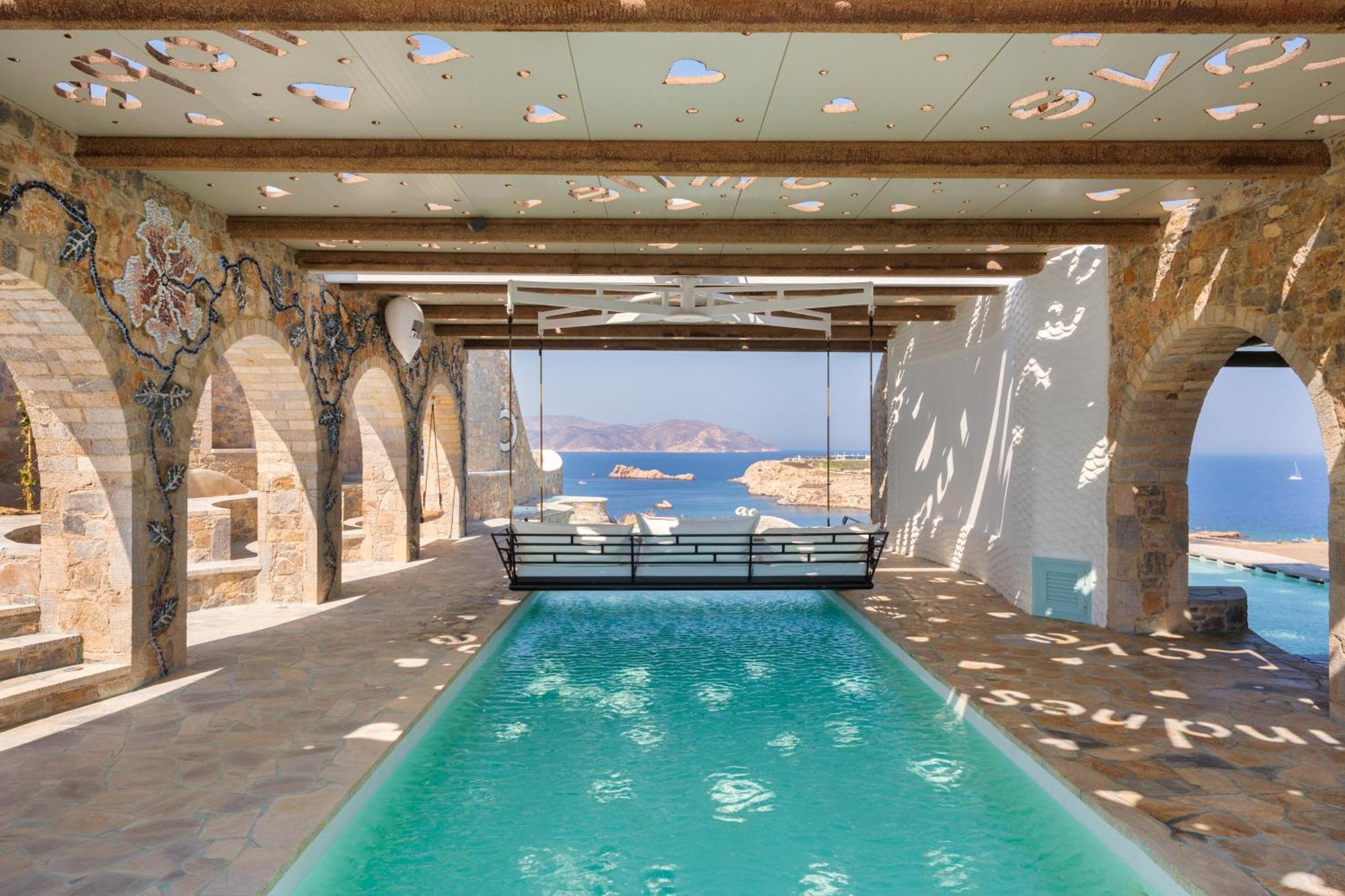 Agalia Luxury Suites Koumpara Luaran gambar
